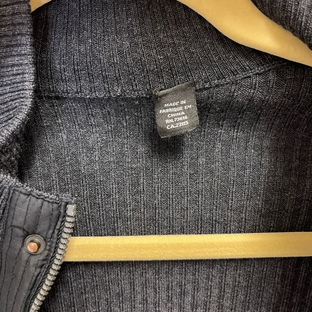 Hugo Boss Wool Ribbed Sweater Jacket - Picture 7 of 15